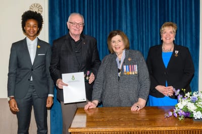 MFUR President Paul Moist awarded King Charles III Coronation medal