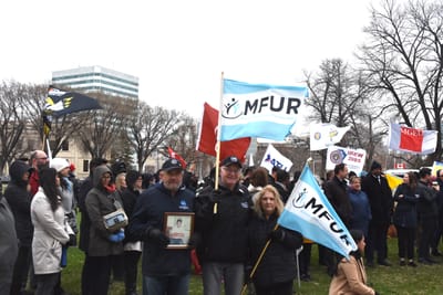 MFUR joins Manitoba’s Labour movement to mark National Day of Mourning