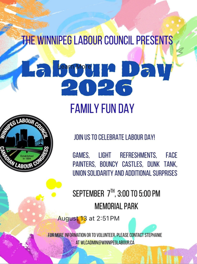 Labour Day Family Fun Day!