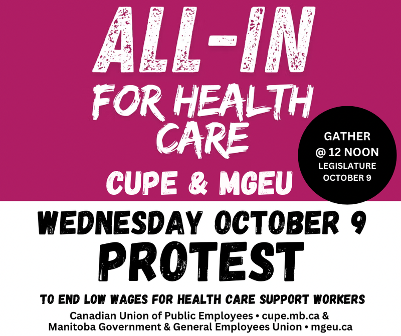 ALL-IN for Health Care Protest