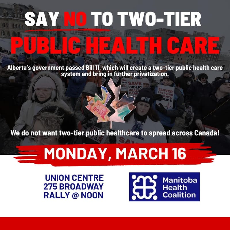 National Day of Action: Rally for public healthcare