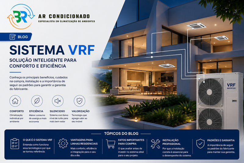 Projetos e Instalação de Sistemas VRF