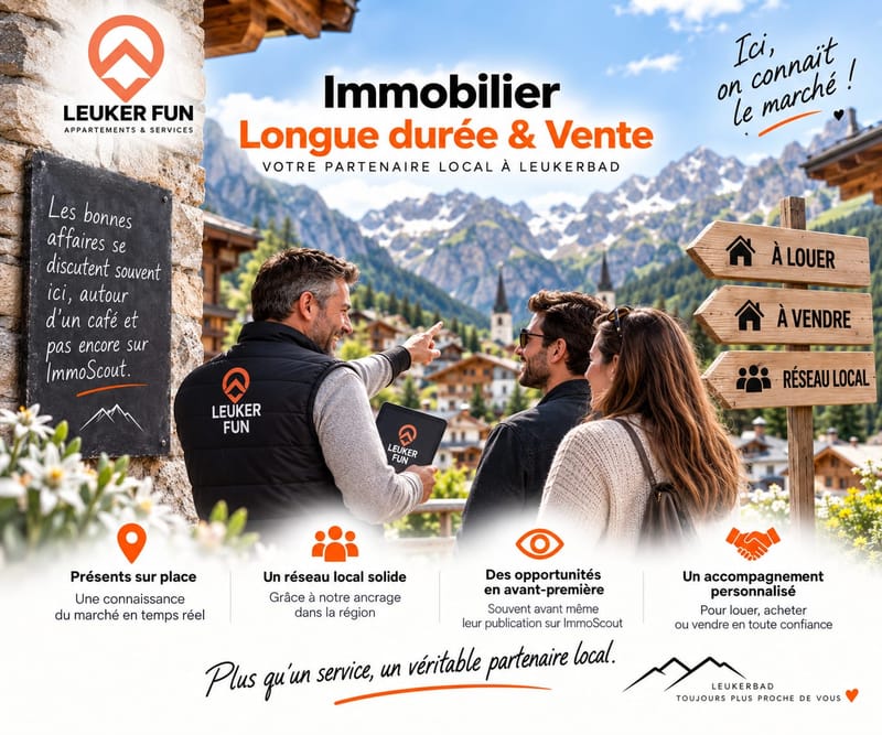 Immobilier longue durée et vente