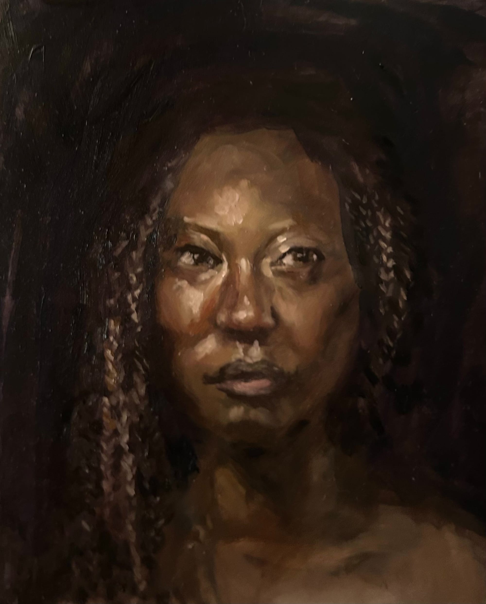 8x10 oil on wood