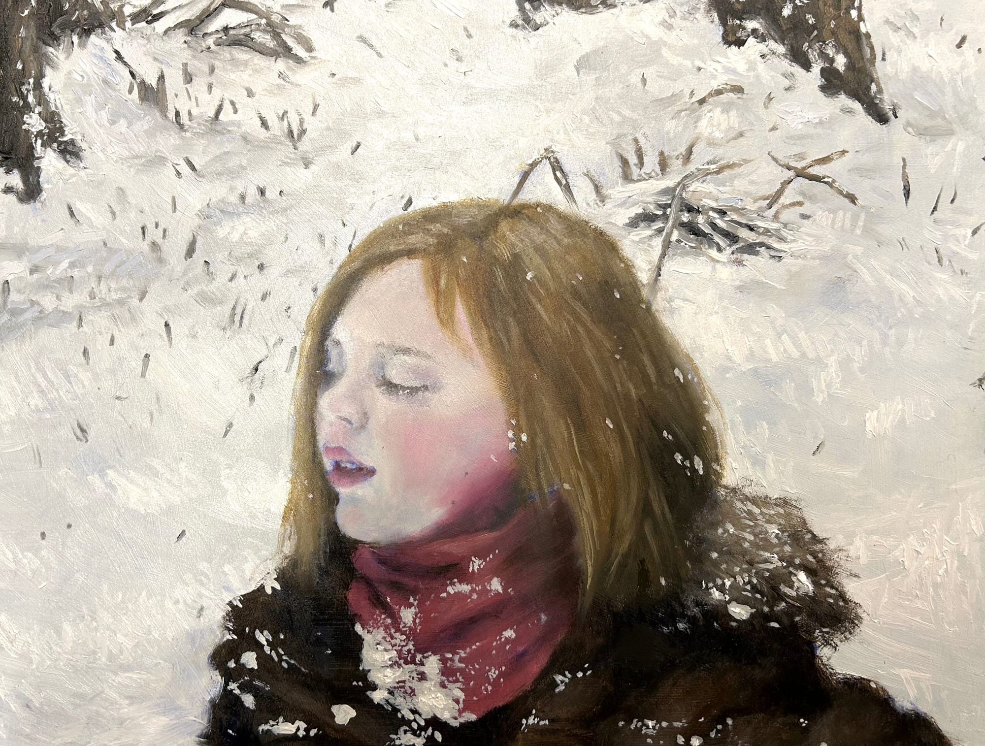 16x12 oil on wood
