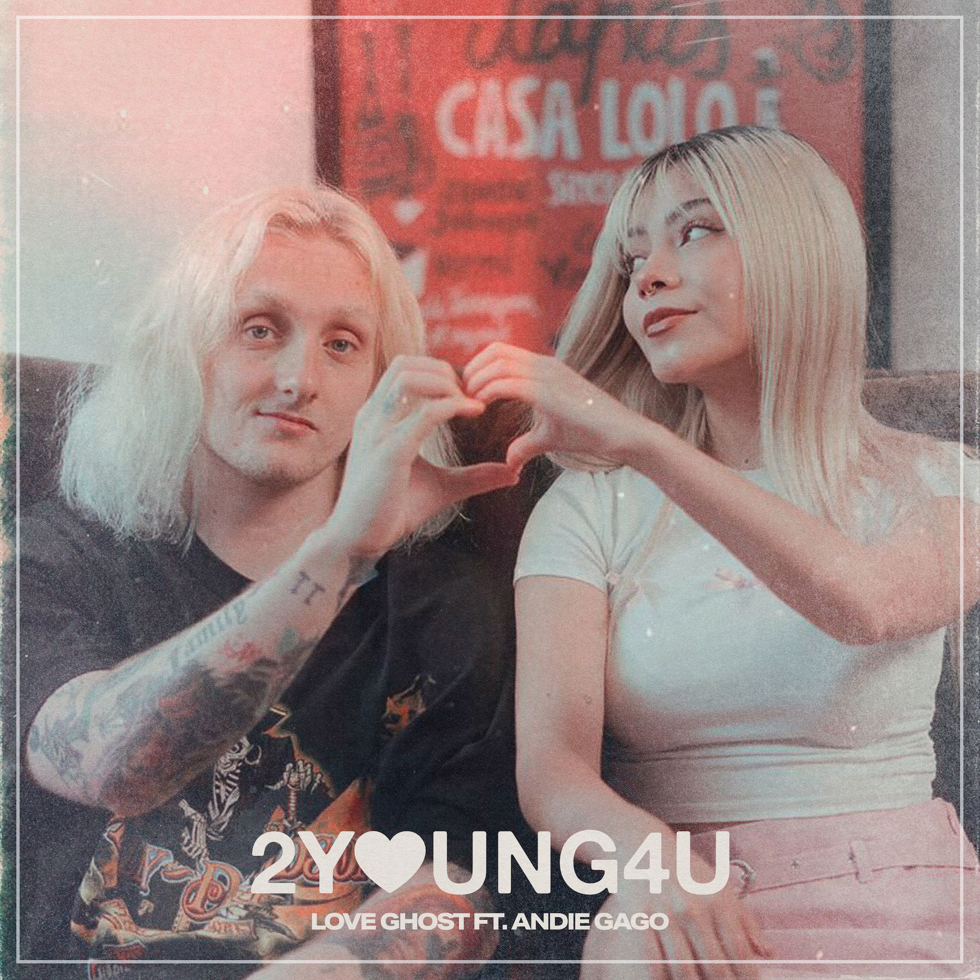 Love Ghost junto a Andie Gago nos presentan "2YOUNG4U"