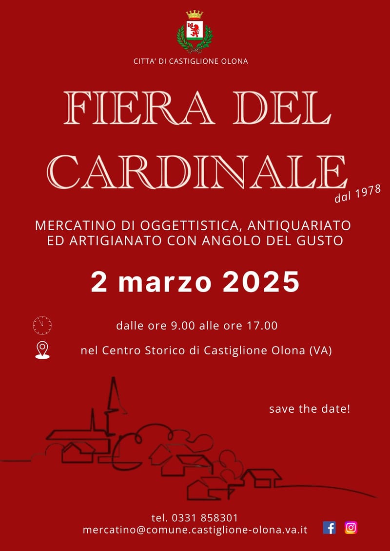 FIERA DEL CARDINALE - CASTIGLIONE OLONA