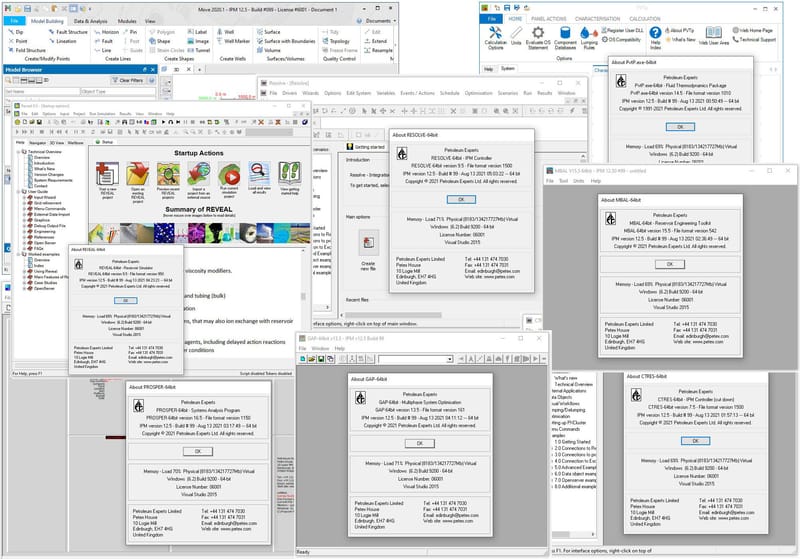 IPM SUITE(PROSPER,MBAL,GAP & RESOLVE)