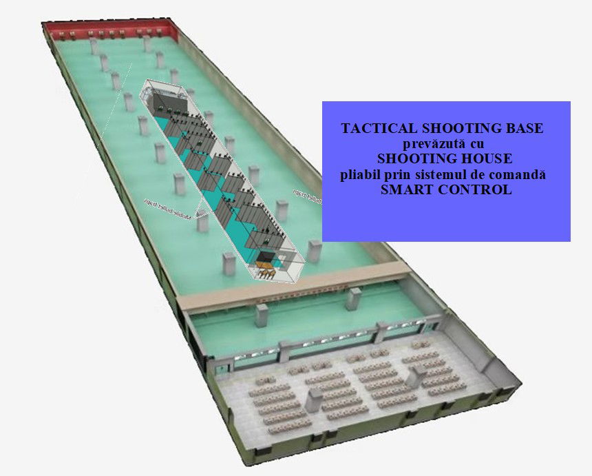 TACTICAL SHOOTING BASE pentru interior