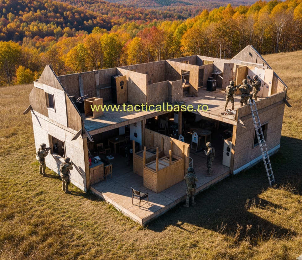 Casă tactică CQB tip vilă