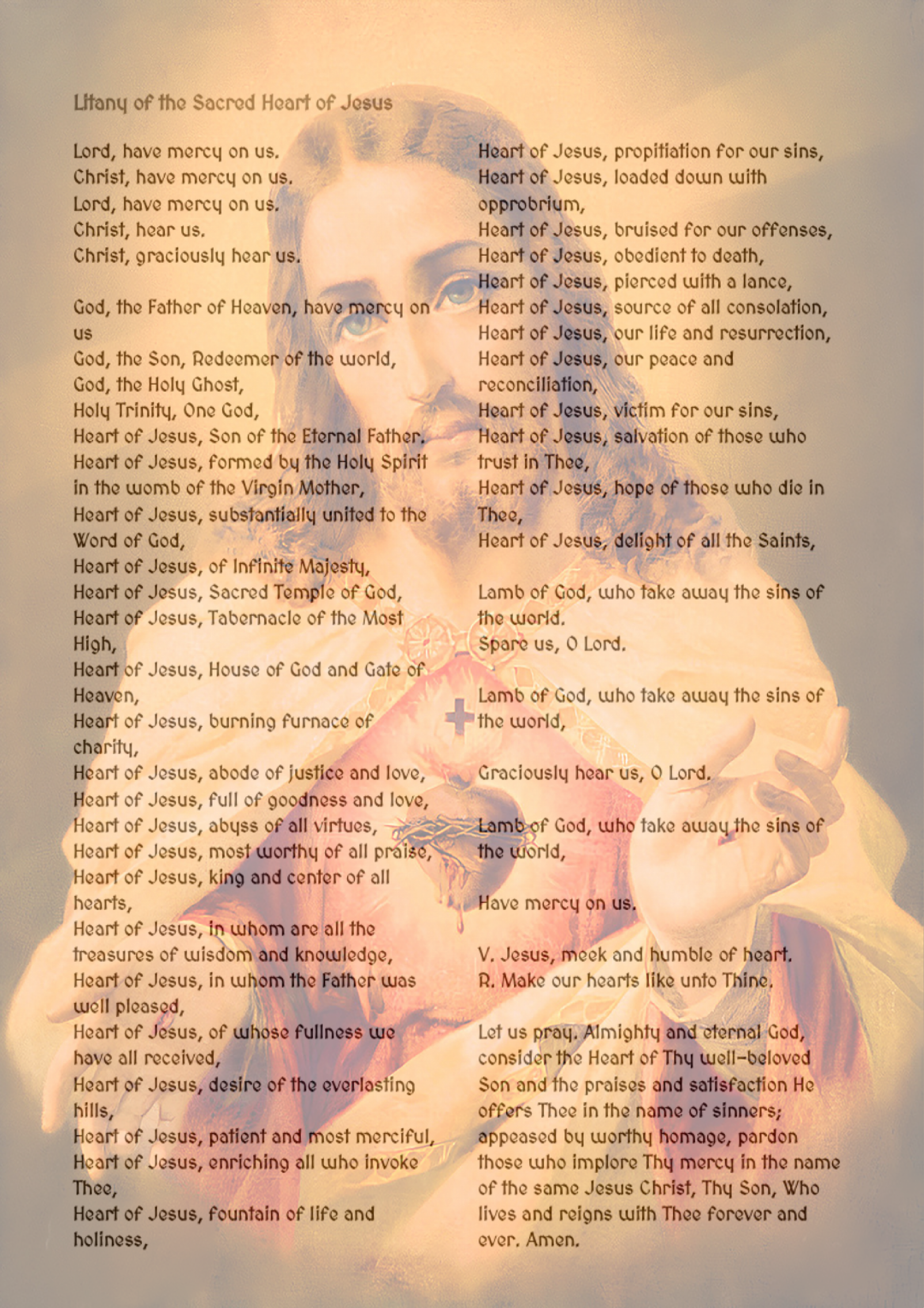 Oraciones del Sagrado Corazón de Jesús