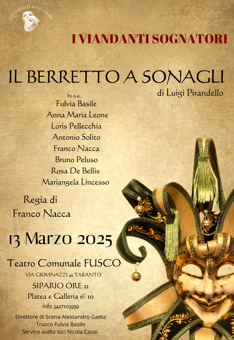 IL BERRETTO A SONAGLI