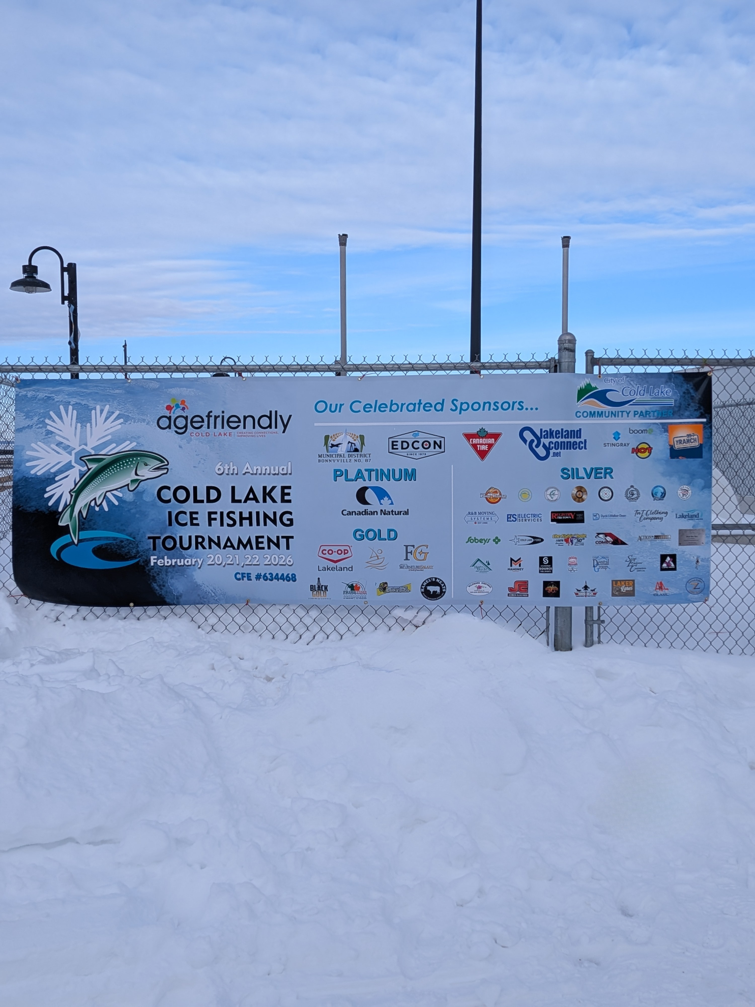 Cold Lake Ice Fishing Tournament 2026