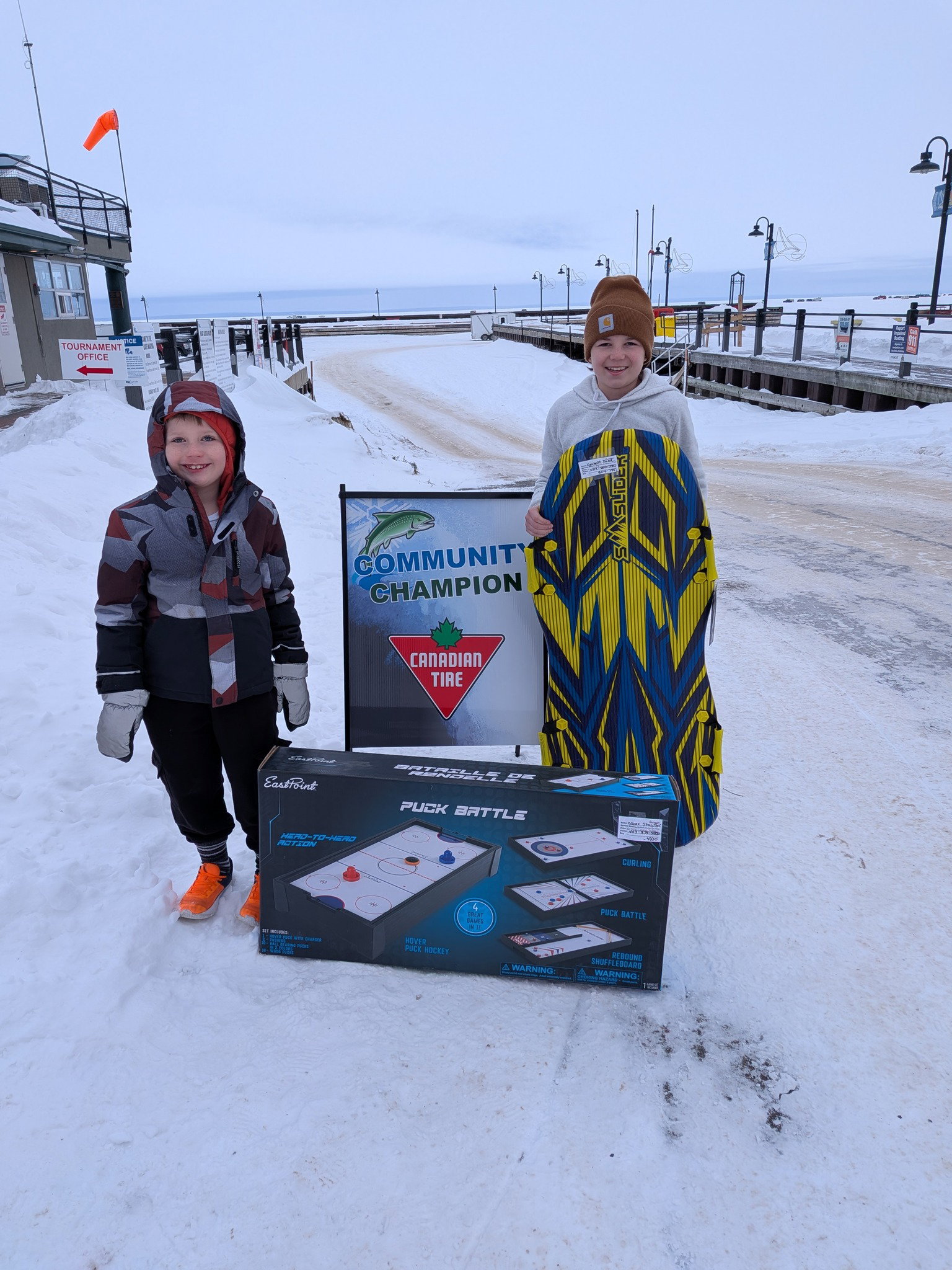 Emmett Bond and Oliver Stauffer