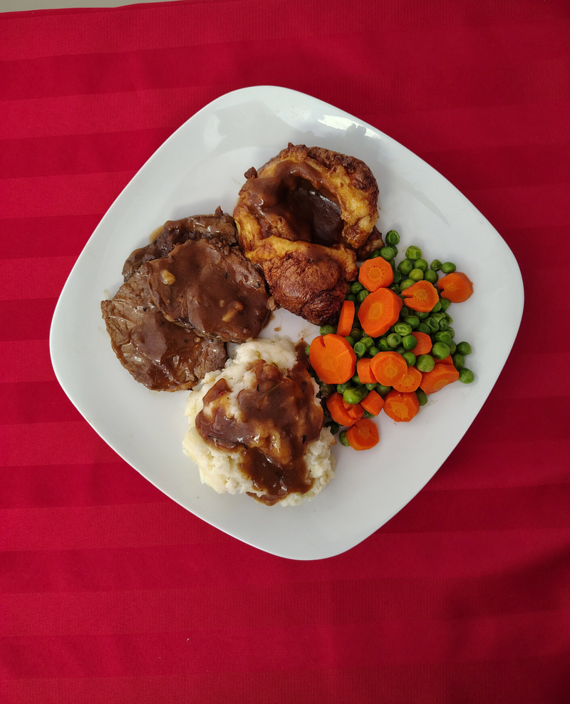 Roast Beef with Yorkshire Pudding