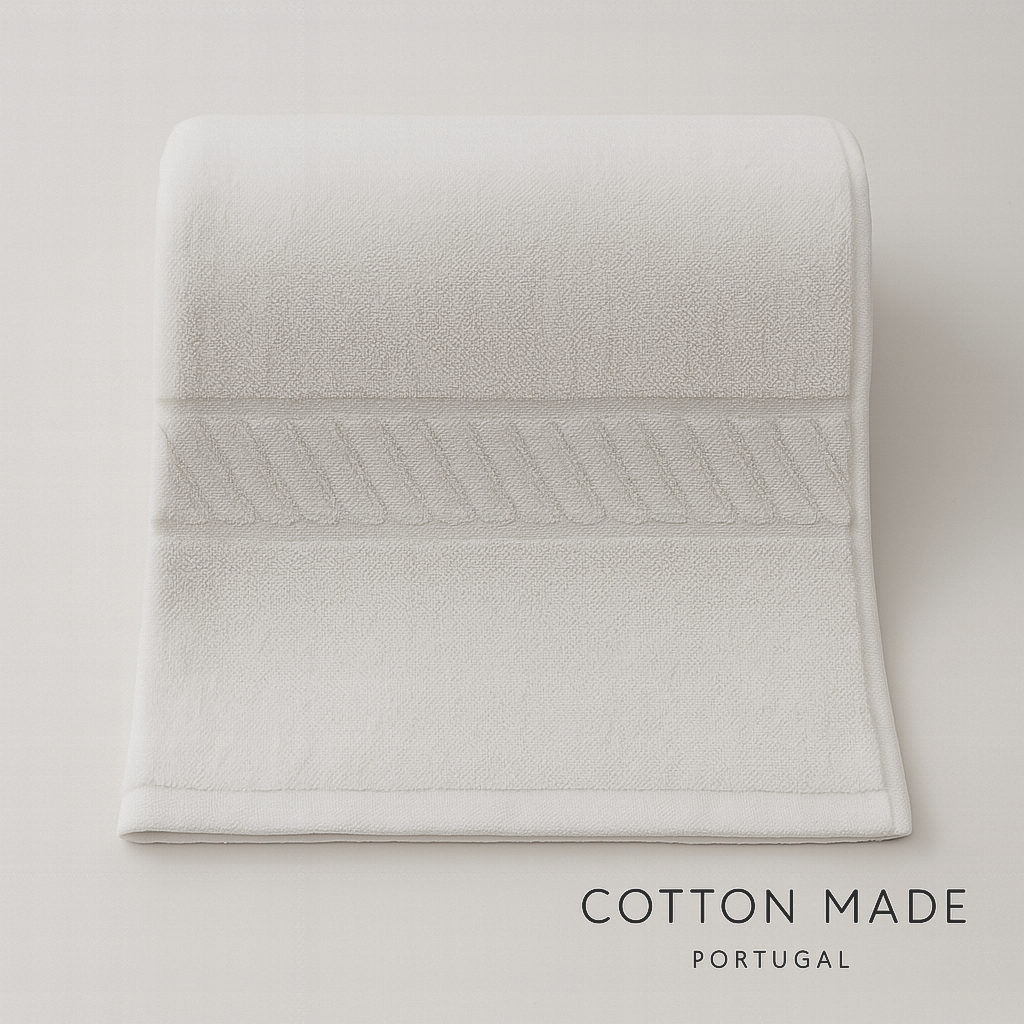 Toalha 440gr/m2, bainha dupla