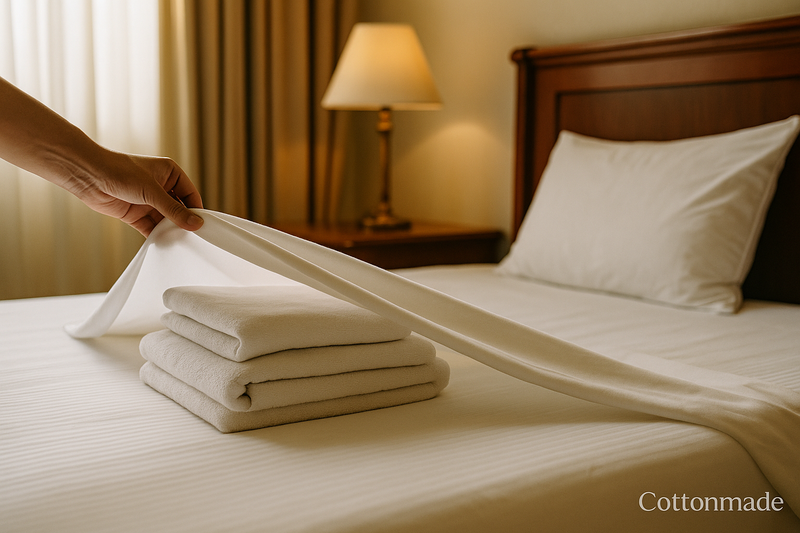 🛏️ Tecidos que definem o conforto e a durabilidade na hotelaria