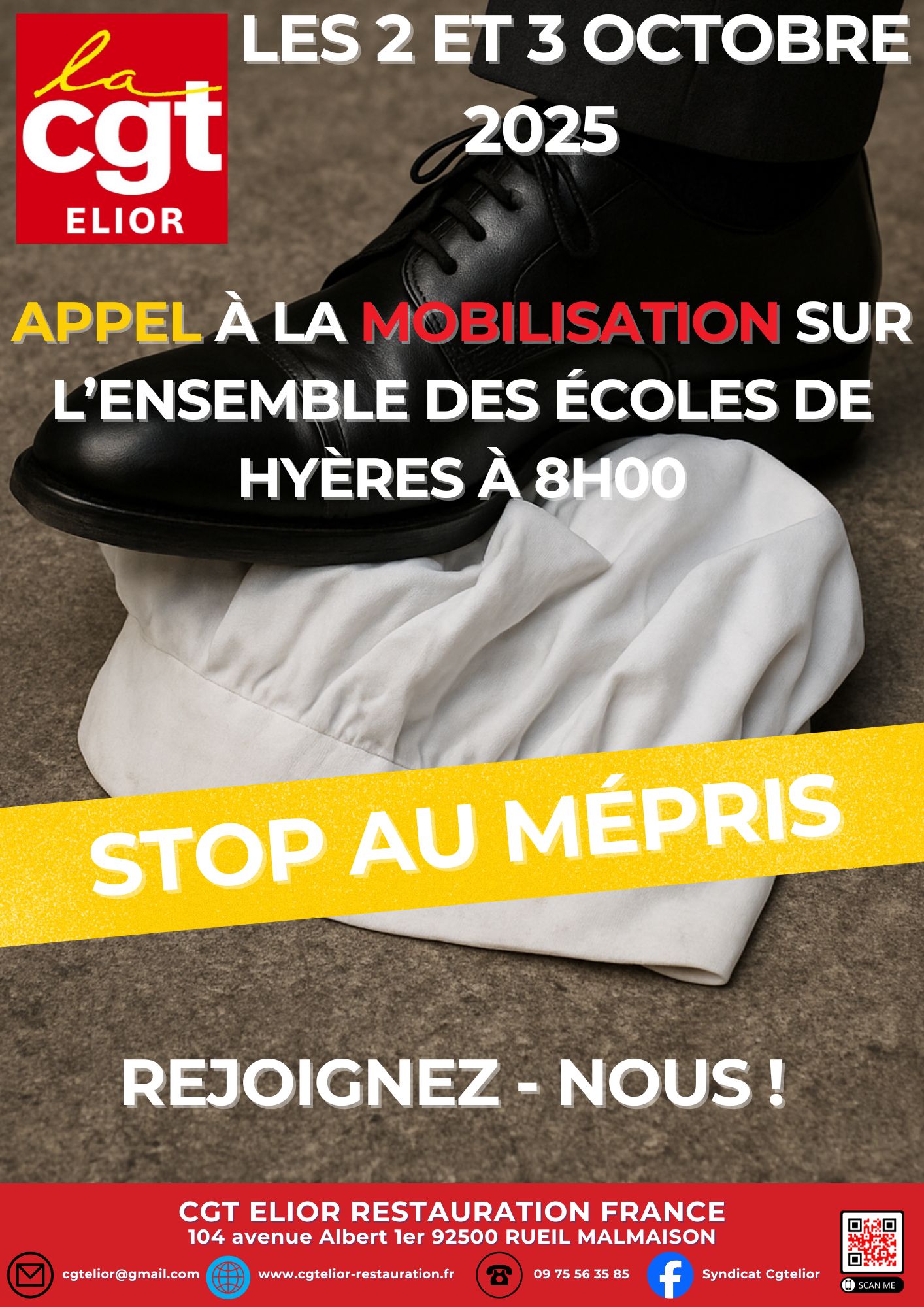 MOBILISATION LES 2 ET 3 OCTOBRE 2025