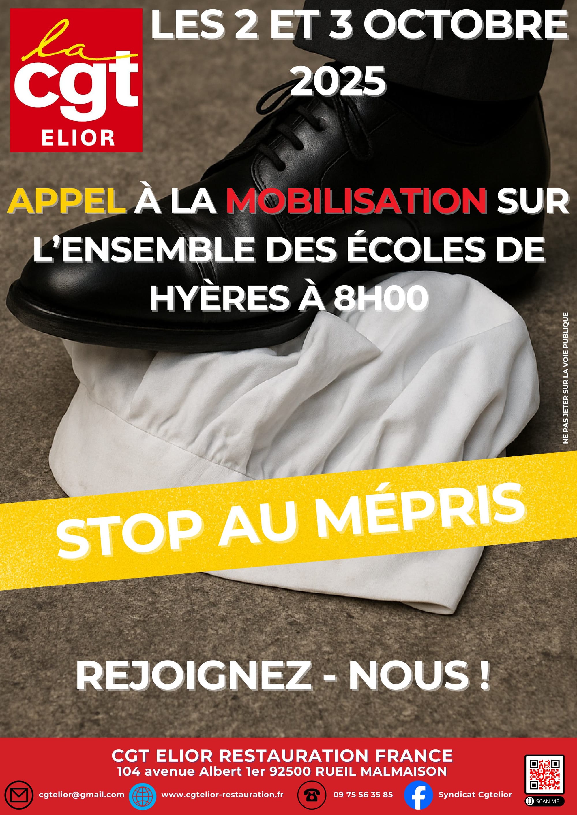 MOBILISATION 2 - 3 OCTOBRE À HYÈRES : STOP AU MÉPRIS !