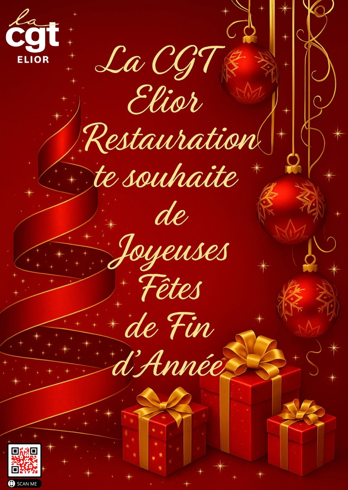 BONNES FÊTES DE FIN D'ANNÉE