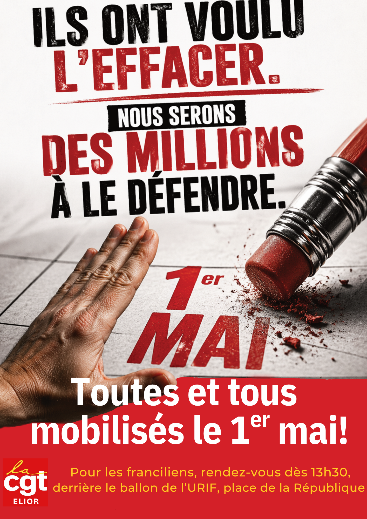 TOUTES ET TOUS DANS LA RUE LE 1 ER MAI !