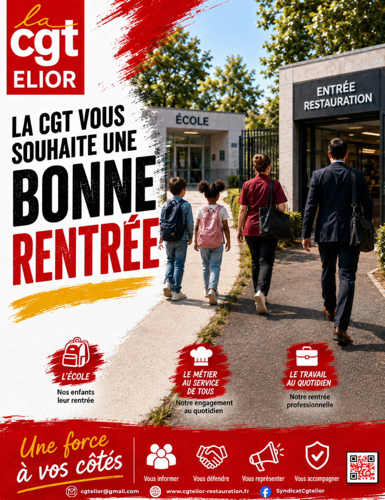 BONNE RENTRÉE À TOUTES ET À TOUS !