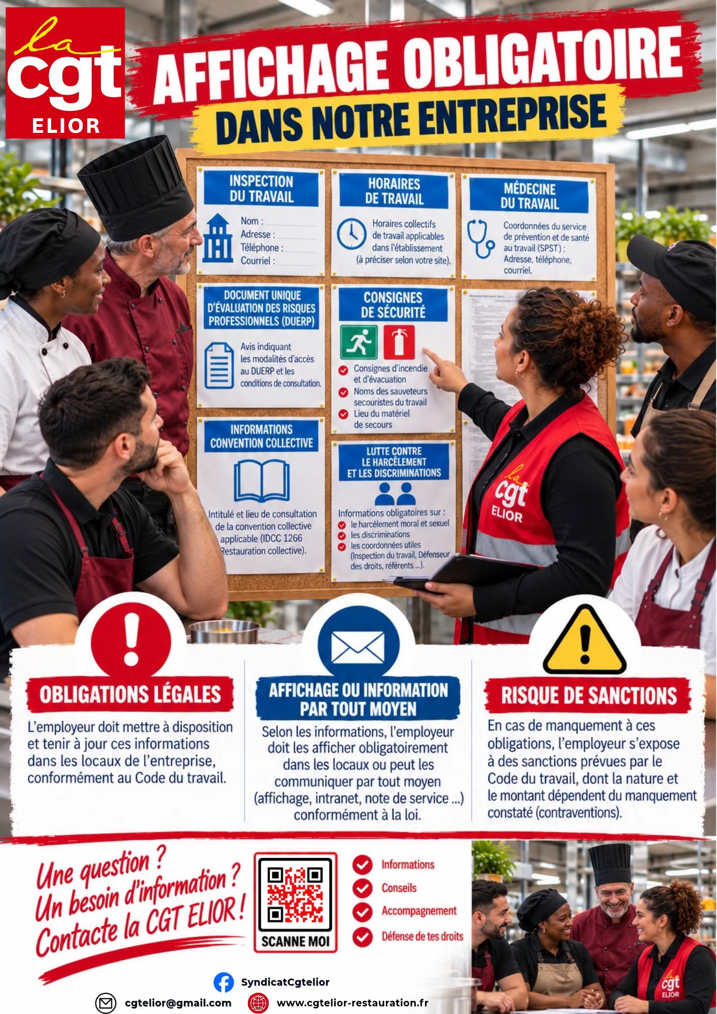AFFICHAGE OBLIGATOIRE EN ENTREPRISE