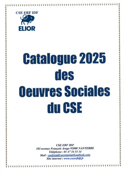 OEUVRES SOCIALES 2025 IDF