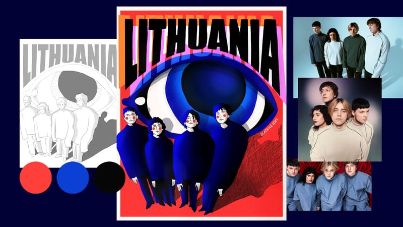 Eurovision 2025 posters