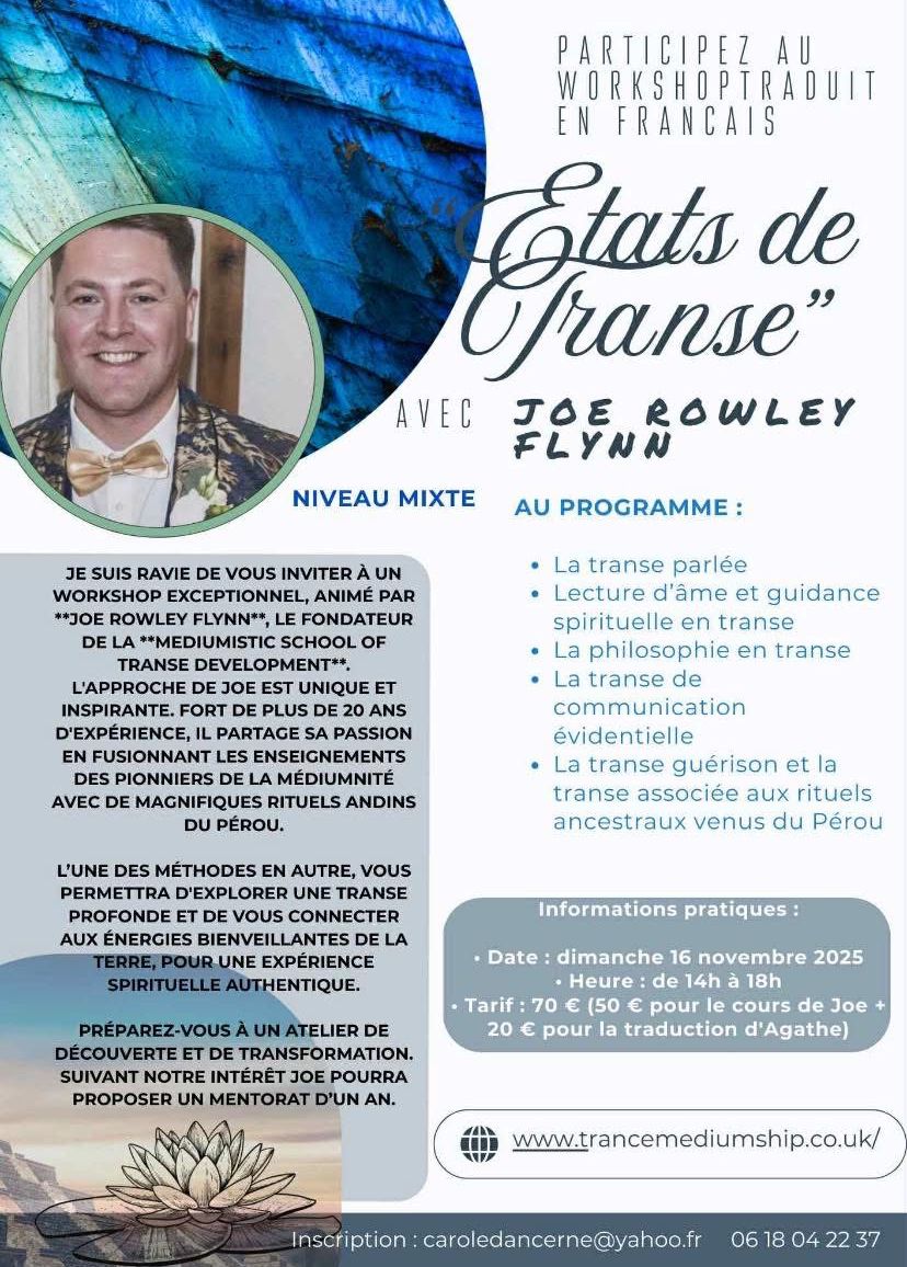 Previous Trance French Workshop Event