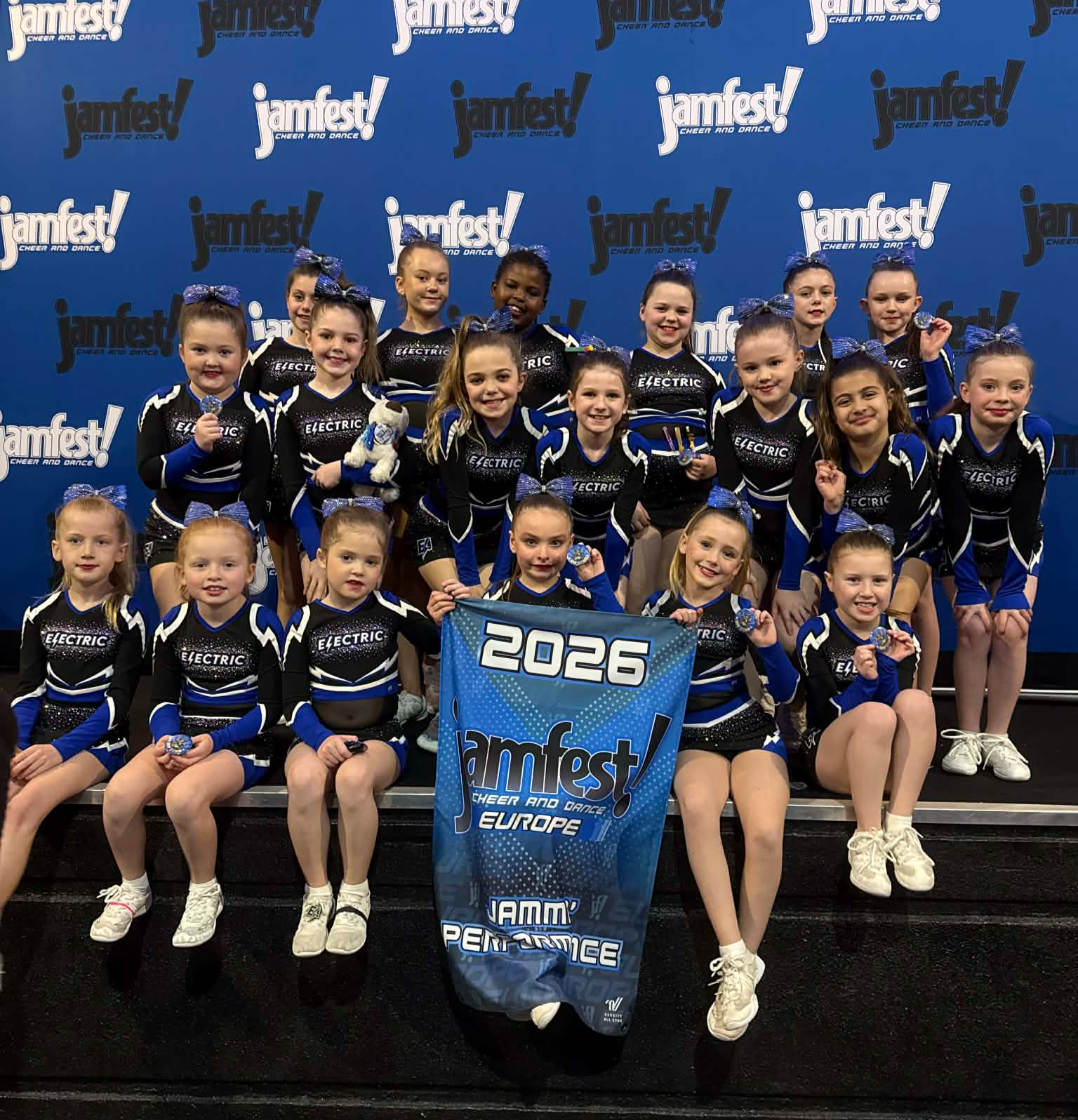 Electric Athletics Shine at Jamfest Northern Jam 2026 | Blackpool Cheerleading Success