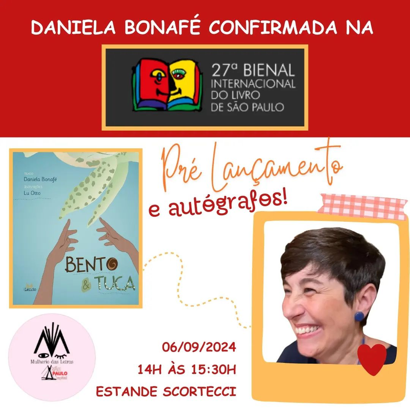 Lançamento de Bento e Tuca na Bienal de São Paulo