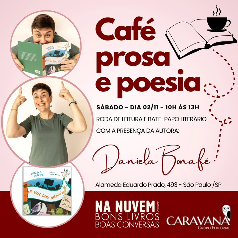 Bate-Papo "Literatura e Autores da Caravana"