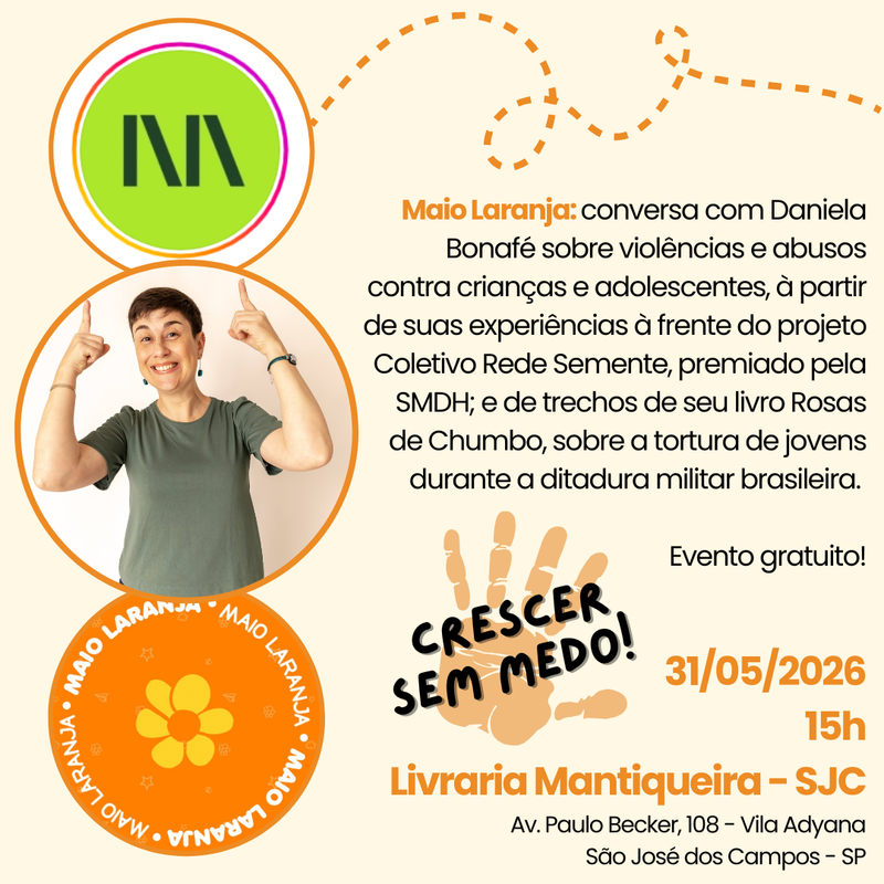 Maio Laranja - Roda de Conversa