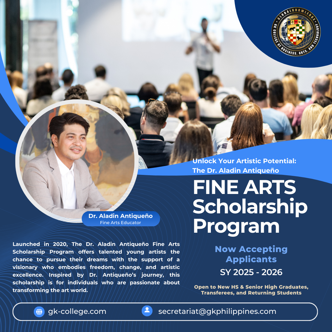 DR. ALADIN ANTIQUEÑO SCHOLARSHIP FOR THE ARTS