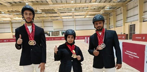 Bahrain Special Olympics team shines with 8 medals at regional equestrian competition