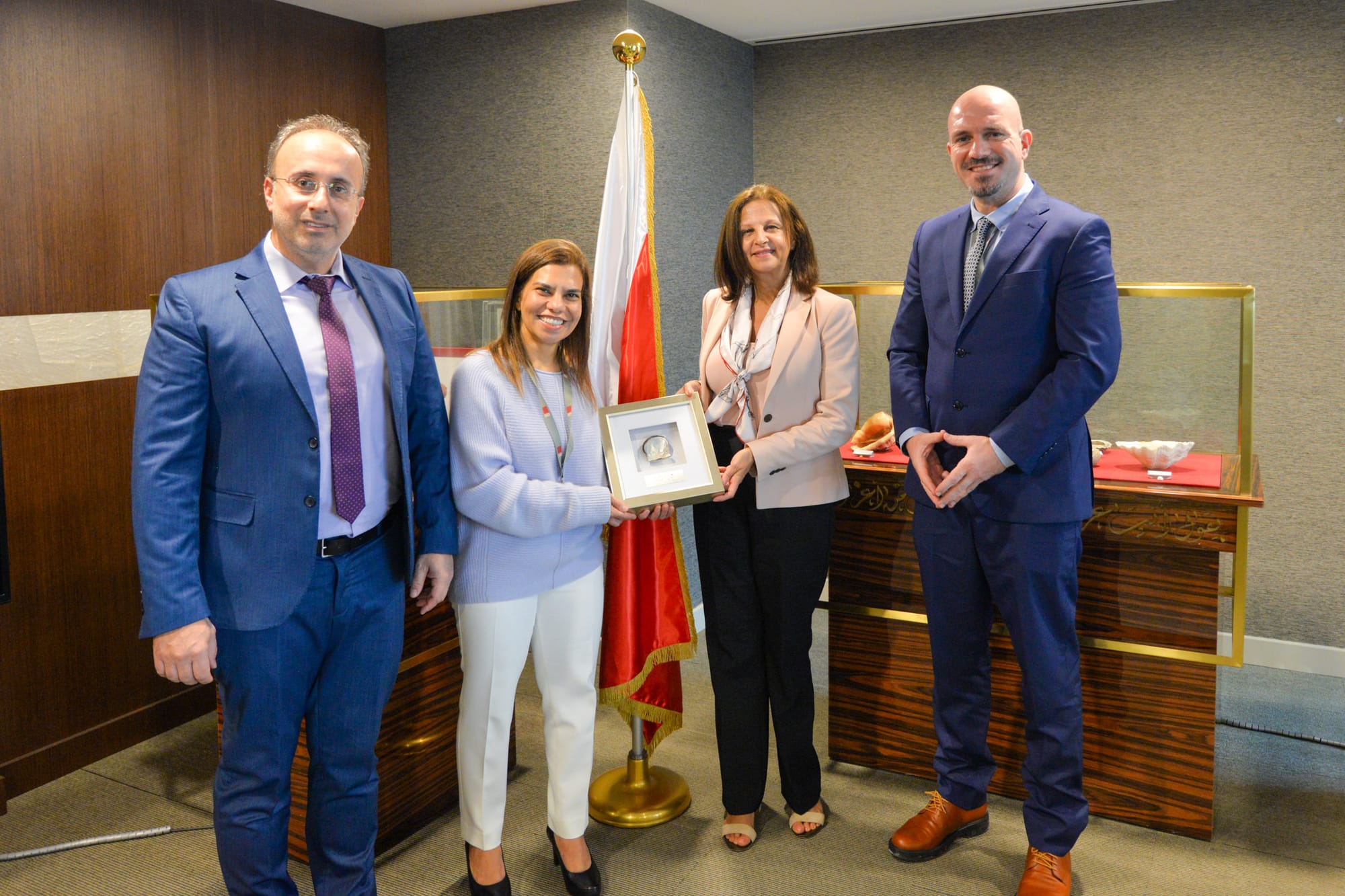DANAT Welcomes Chargé d’Affaires of Lebanon in Bahrain