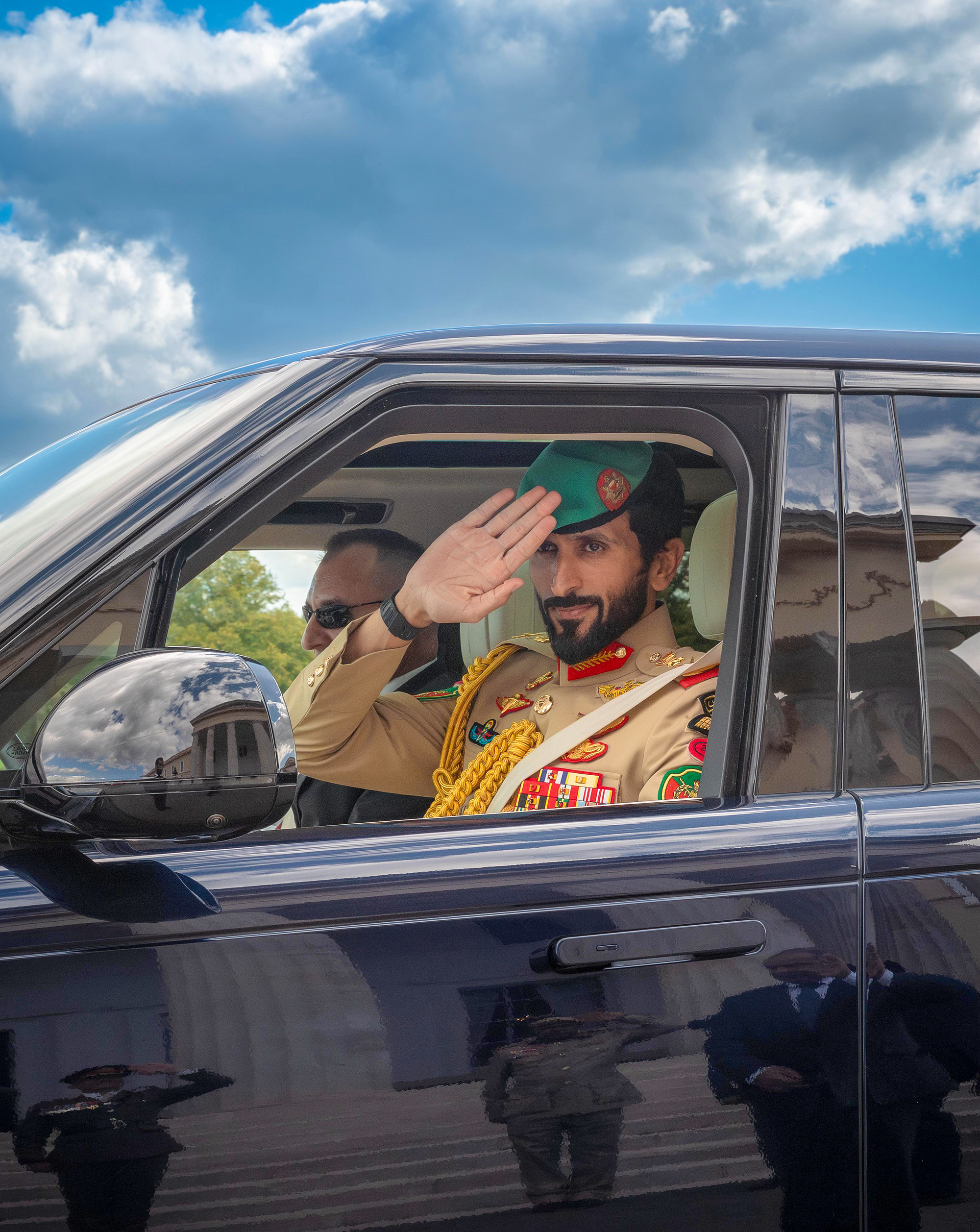 HH Shaikh Nasser bin Hamad visits Royal Military Academy Sandhurst