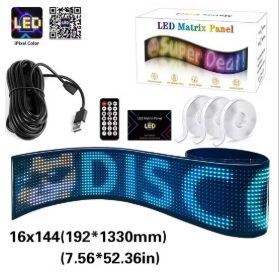 20*90cm Flexible Matrix Led Panel Display - CopyCat