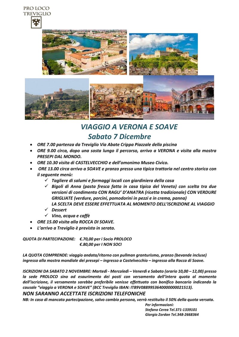 VIAGGIO A VERONA E SOAVE
