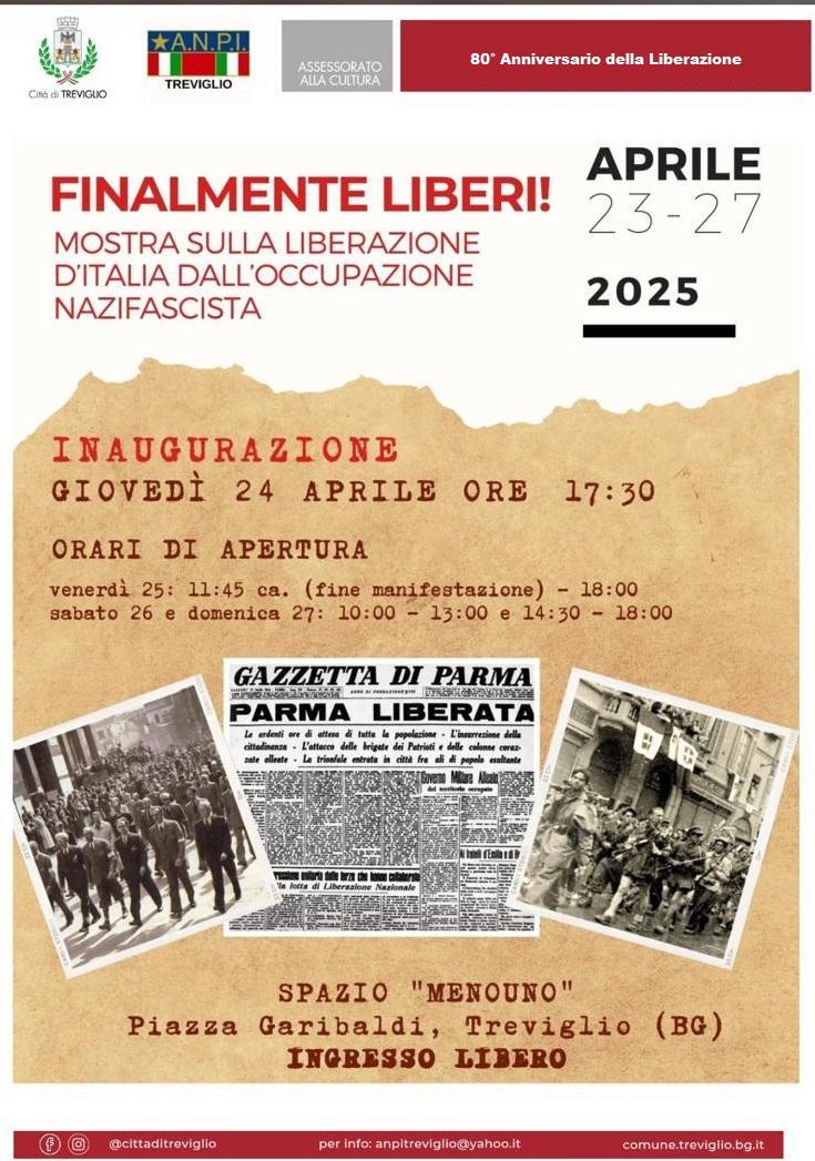 MOSTRA "FINALMENTE LIBERI!"