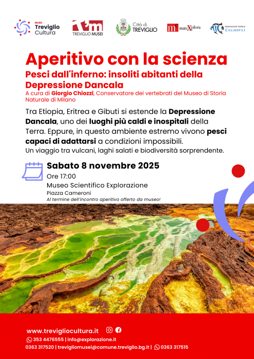 APERITIVO CON LA SCIENZA - Sabato 8 novembre 2025 ore 17.00