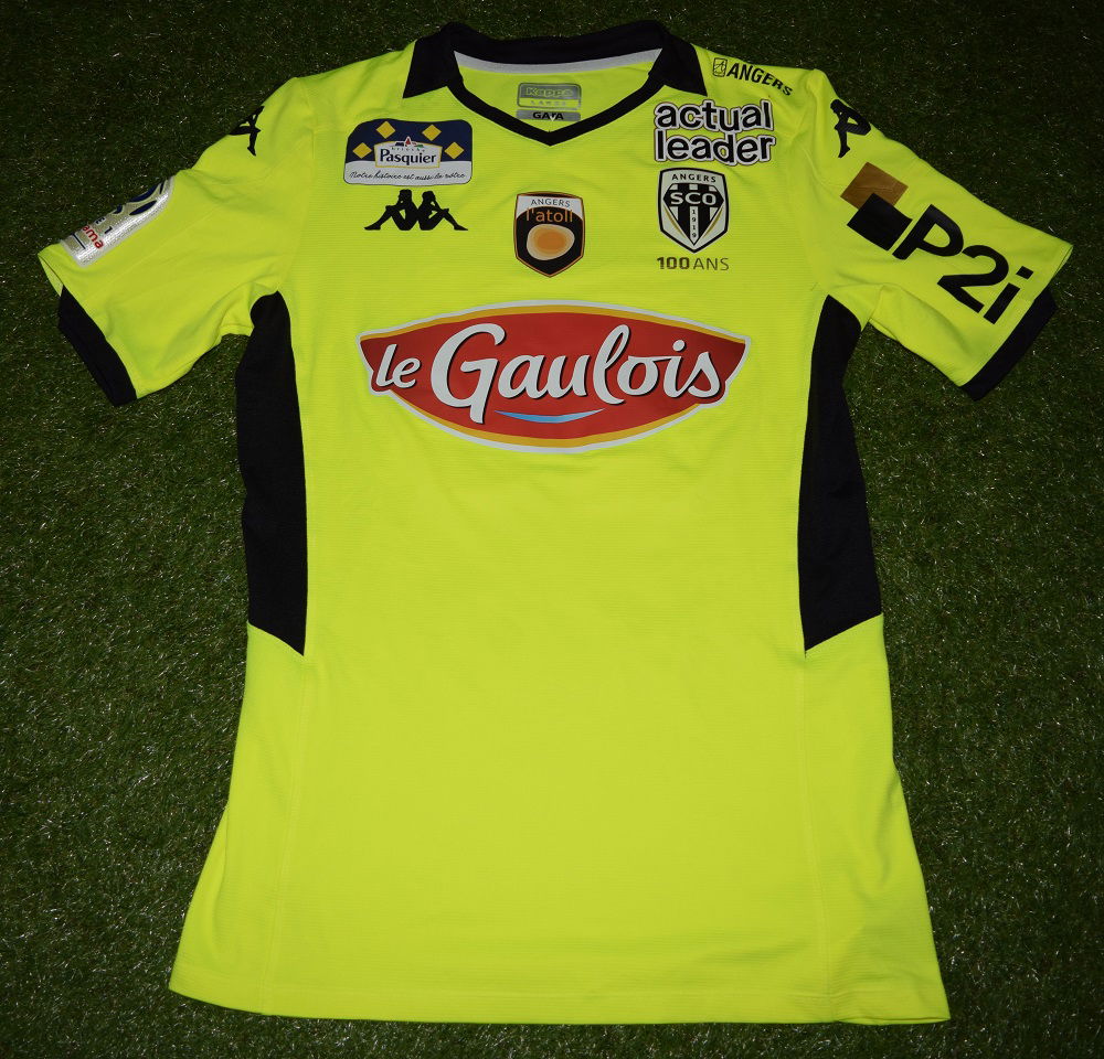 Maillot Extérieur Jaune 2019-2020 de Stéphane Bahoken