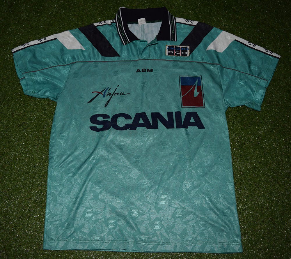 Camiseta de visitante de manga corta de Alexandre Bonnot 1994-1995