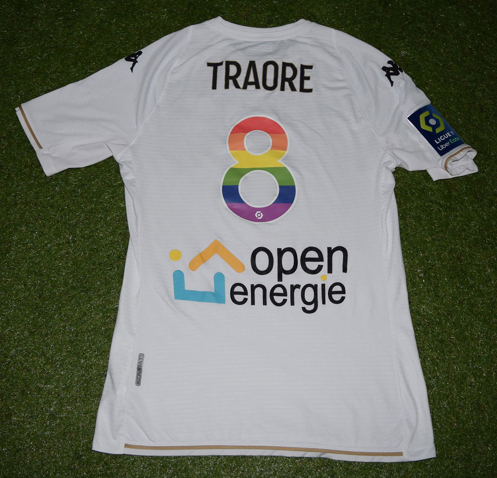 Maillot Extérieur FLOCAGE LGBT 2021-2022 d'Ismaël Traoré
