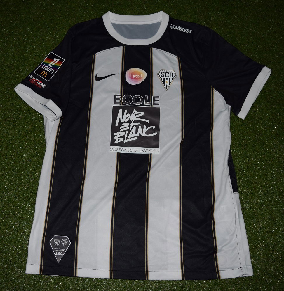 Maillot Domicile "Stop Homophobie" 2024-2025 d'Ousmane Camara - SIGNE