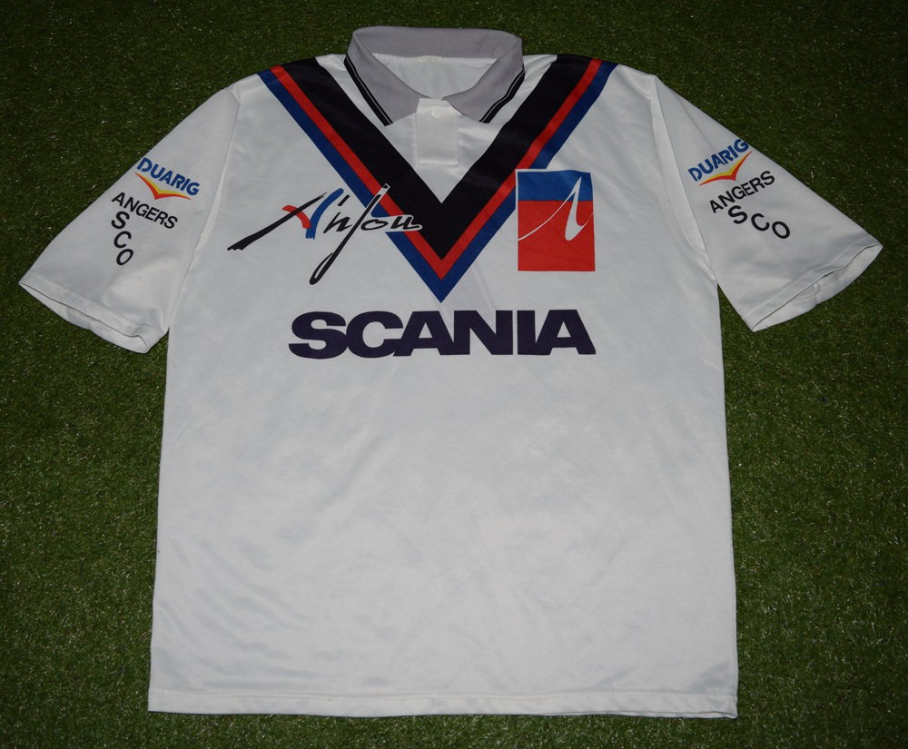 Maillot Domicile "Col Gris" 1992-1993 de Christophe Lagrange