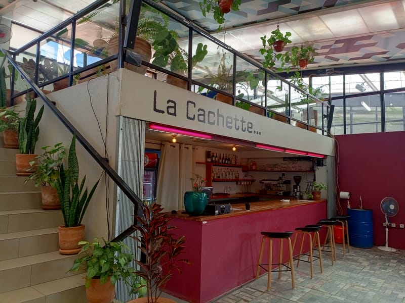 Lost in Mundi Center, Found at La Cachette