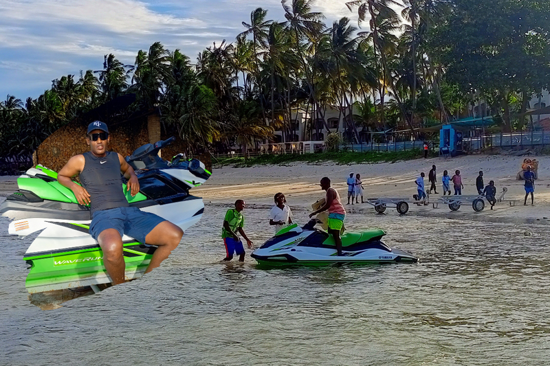 Riding the Waves: My Jet Skiing Experience in Mombasa