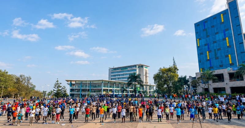 Car Free Day: When Kigali Turns into a Fitness Festival